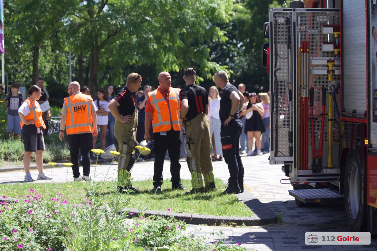 Brandmelding en ontruiming bij Campus 013 aan Stappegoorweg in Tilburg – foto 112 Goirle