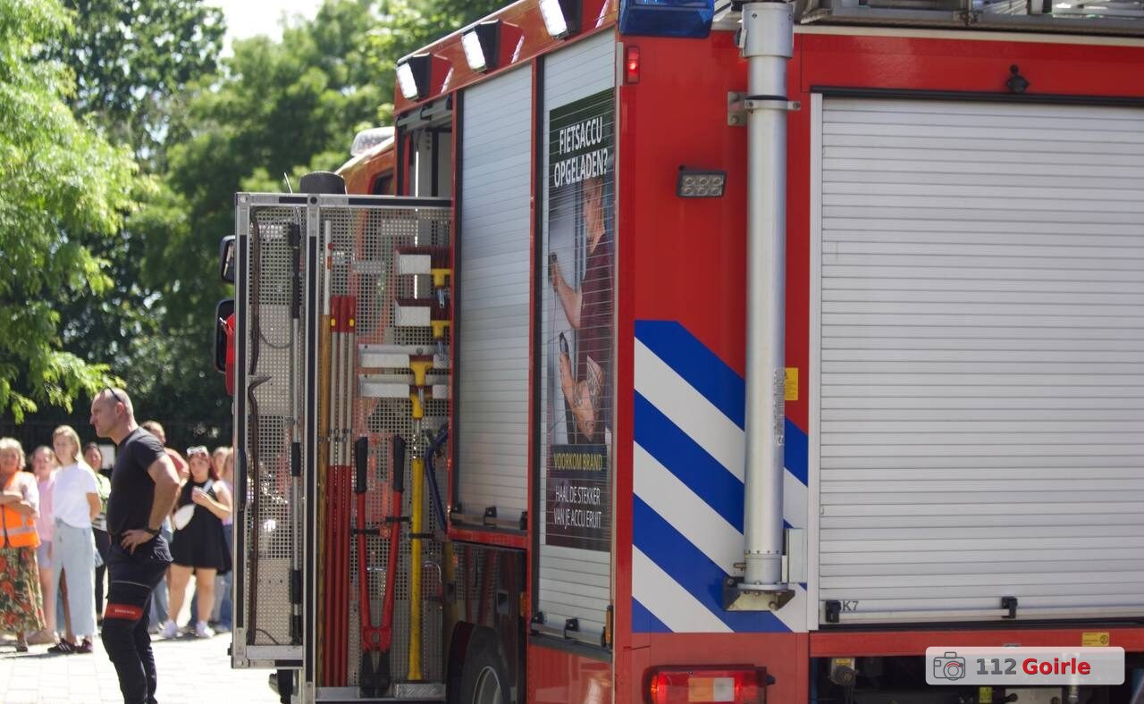 Brandmelding en ontruiming bij Campus 013 aan Stappegoorweg in Tilburg – foto 112 Goirle