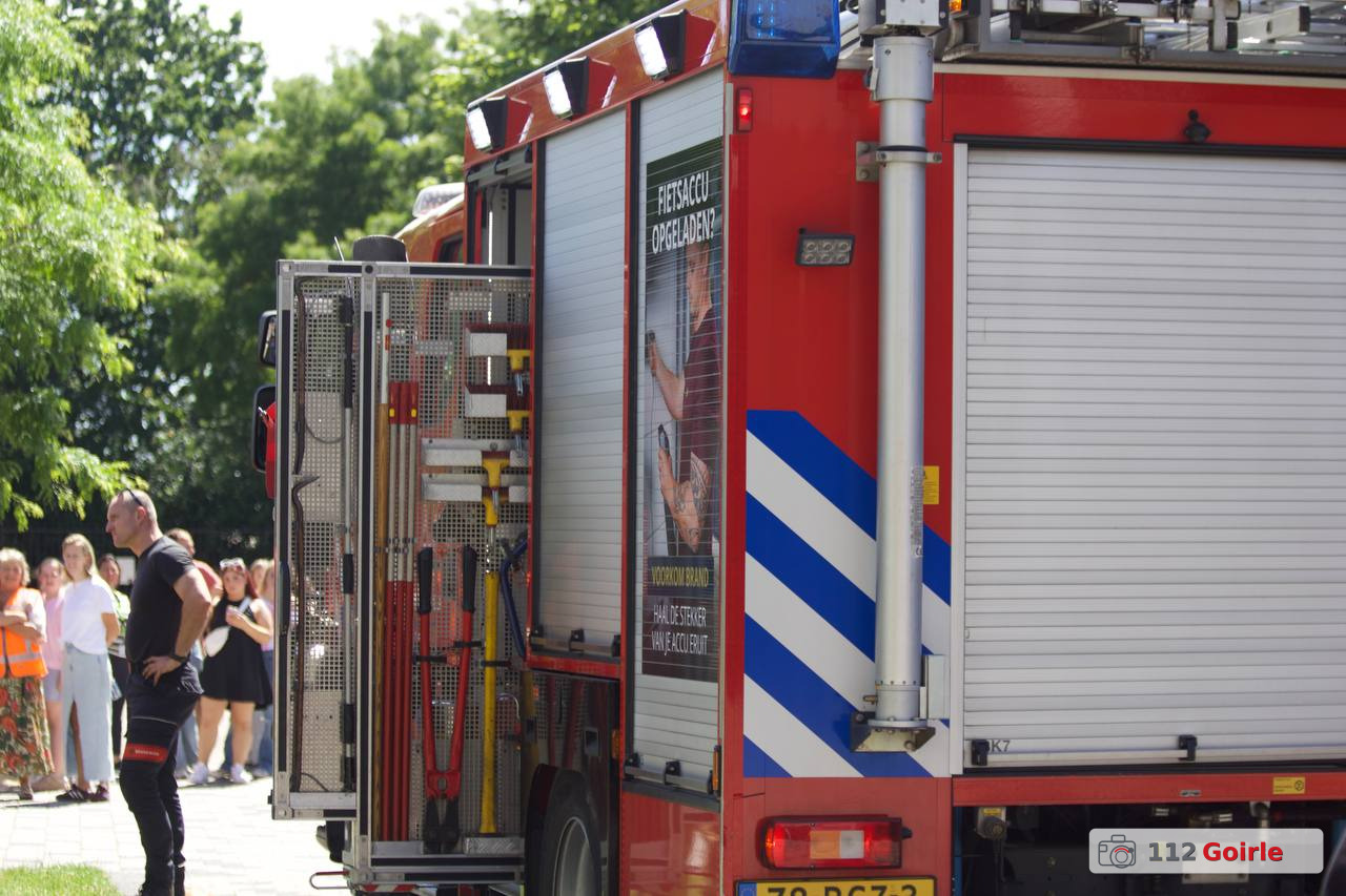 Brandmelding en ontruiming bij Campus 013 aan Stappegoorweg in Tilburg – foto 112 Goirle