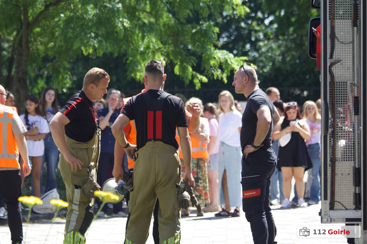 Brandmelding en ontruiming bij Campus 013 aan Stappegoorweg in Tilburg – foto 112 Goirle