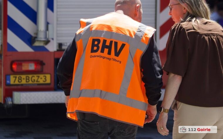 Brandmelding en ontruiming bij Campus 013 aan Stappegoorweg in Tilburg – foto 112 Goirle