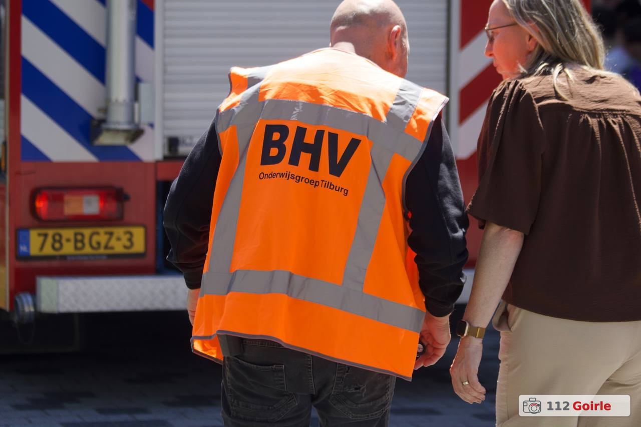 Brandmelding en ontruiming bij Campus 013 aan Stappegoorweg in Tilburg – foto 112 Goirle