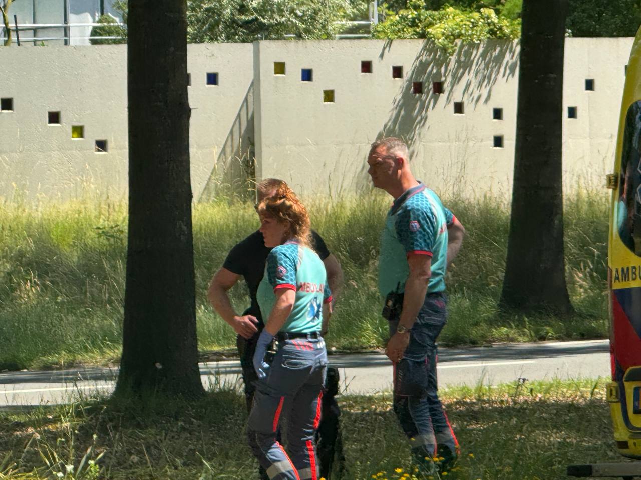 Ongeval tussen twee voertuigen op Baroniebaan in Tilburg – foto 112 Goirle
