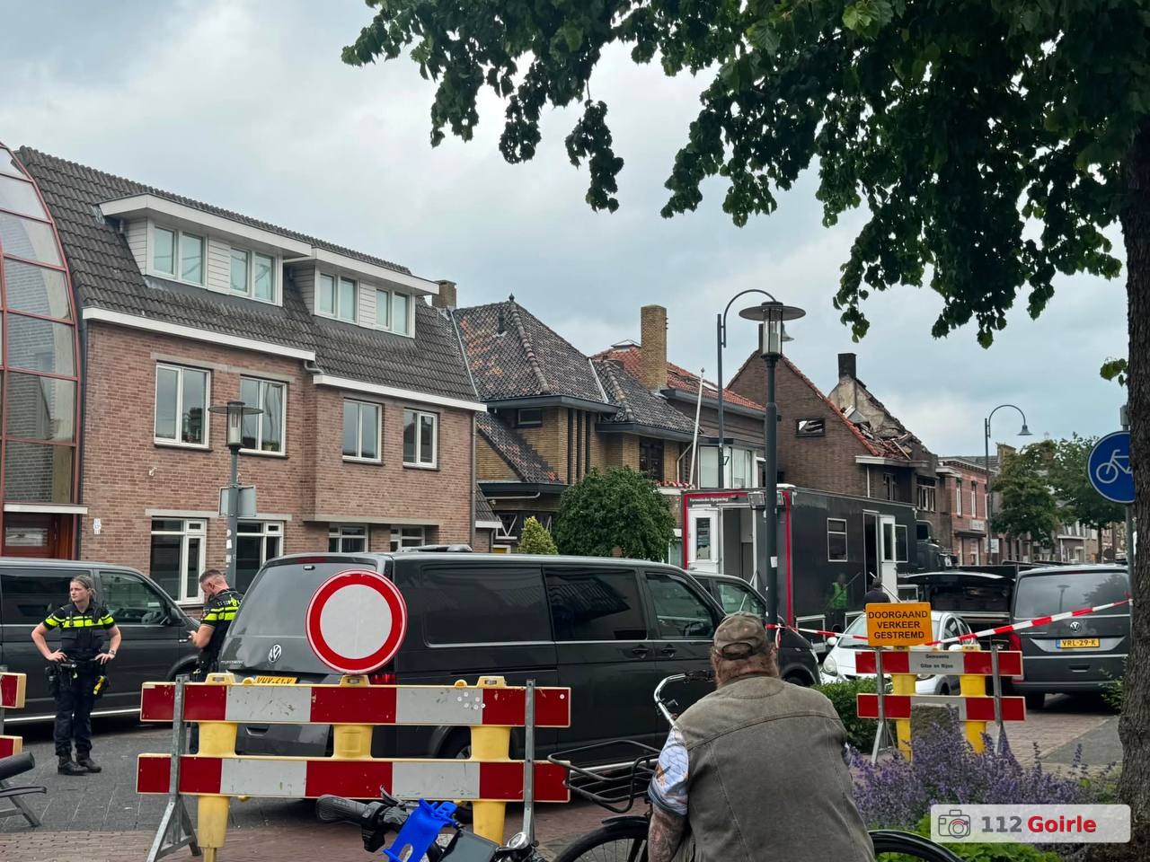 Politie roept getuigen op na fatale woningbrand in Rijen – foto 112 Goirle