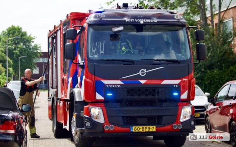 Brand in schuurtje aan Schagenstraat in Tilburg snel onder controle