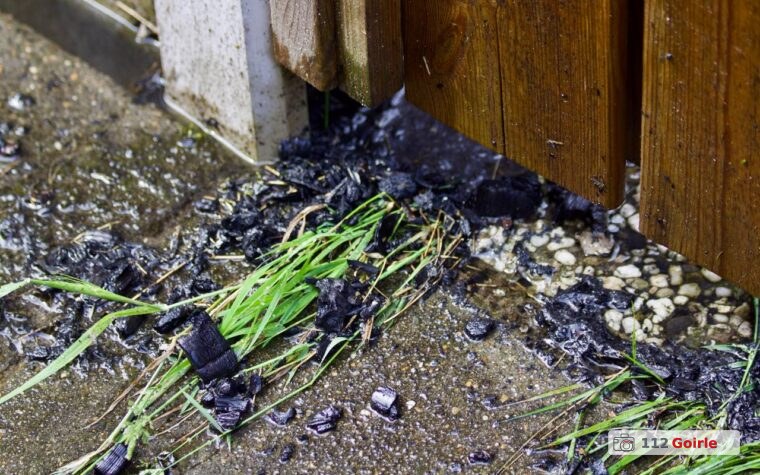 Brand in schuurtje aan Schagenstraat in Tilburg snel onder controle – foto 112 Goirle