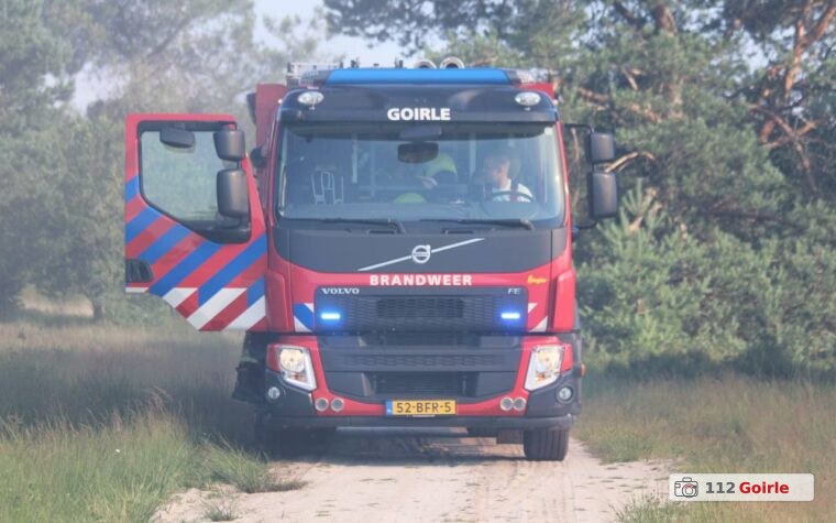 Forse heidebrand bij Tweede Dijk in Goirle snel onder controle – foto 112 Goirle