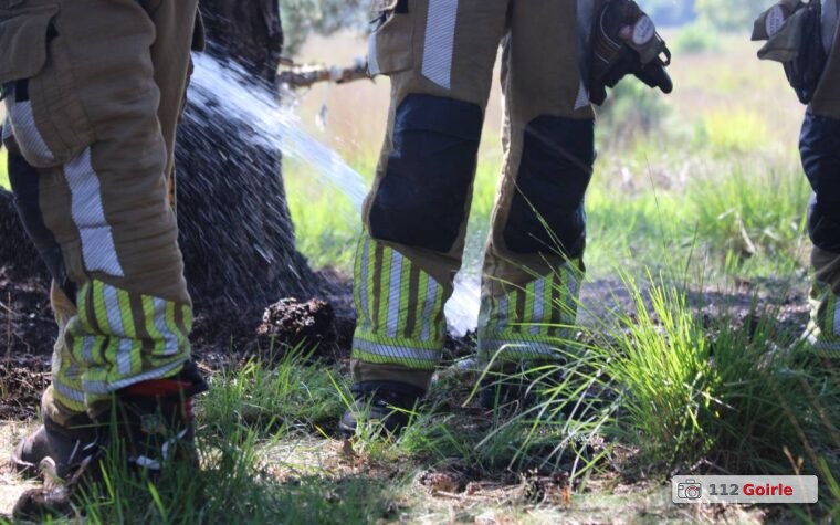 Opnieuw brandhaard ontdekt aan Tweede Dijk in Goirle – foto 112 Goirle