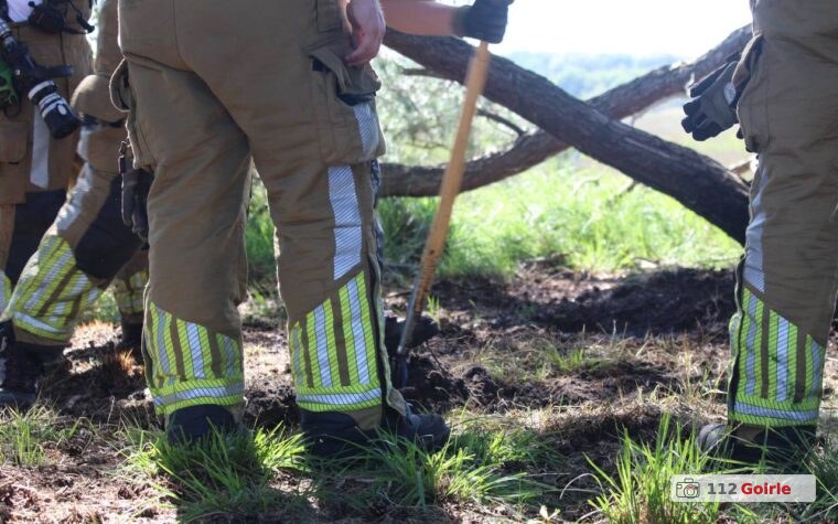 Opnieuw brandhaard ontdekt aan Tweede Dijk in Goirle – foto 112 Goirle