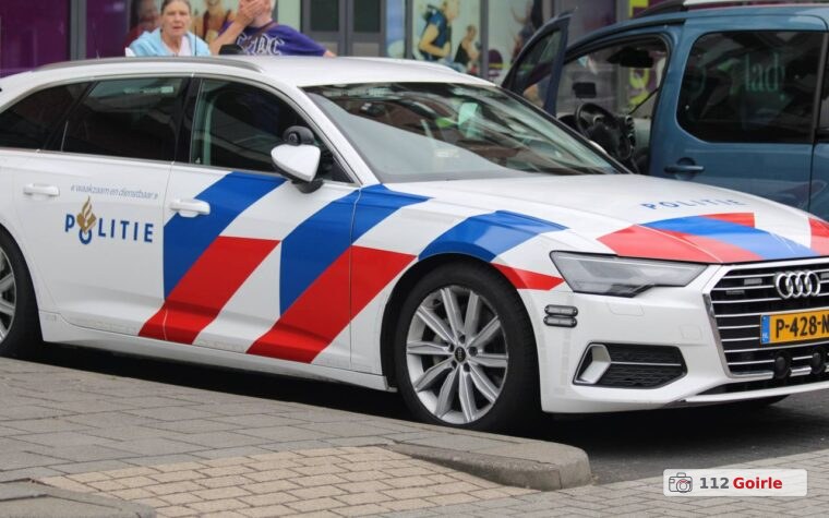 Fietser ernstig gewond na aanrijding met vuilniswagen bij winkelcentrum Koningsschild in Goirle – foto 112 Goirle