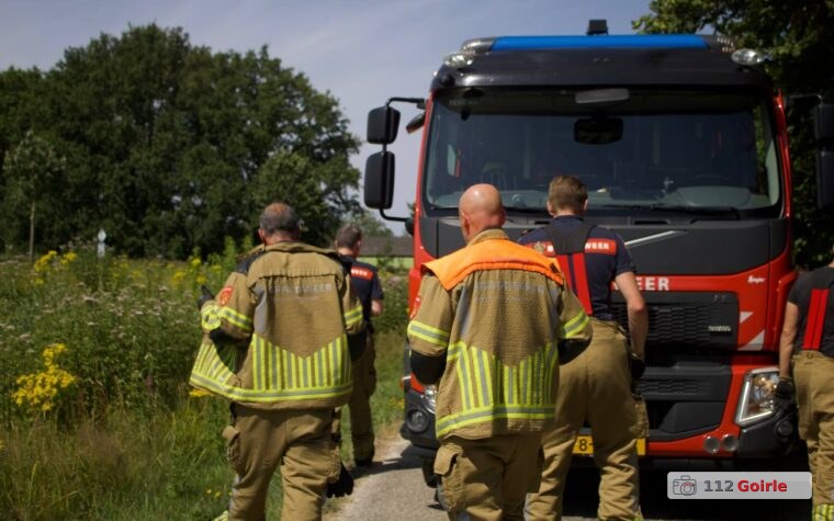 Brandweer assisteert ambulance na ongeval met driewielscooter in Hilvarenbeek – foto 112 Goirle