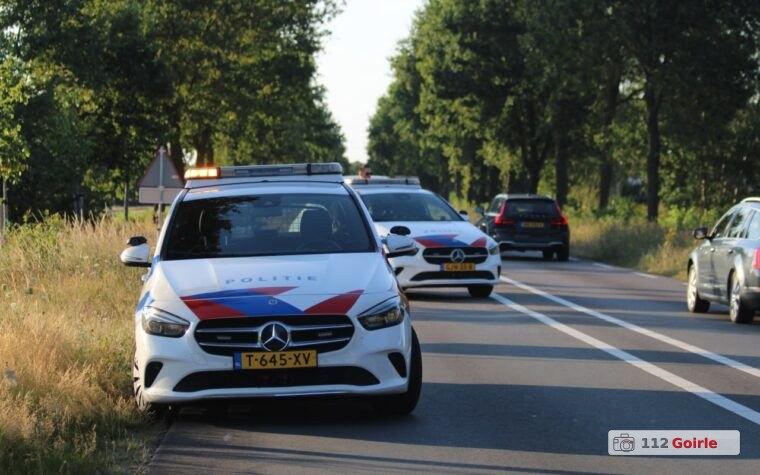 Flinke kettingbotsing met vijf voertuigen op Turnhoutsebaan in Goirle – foto 112 Goirle