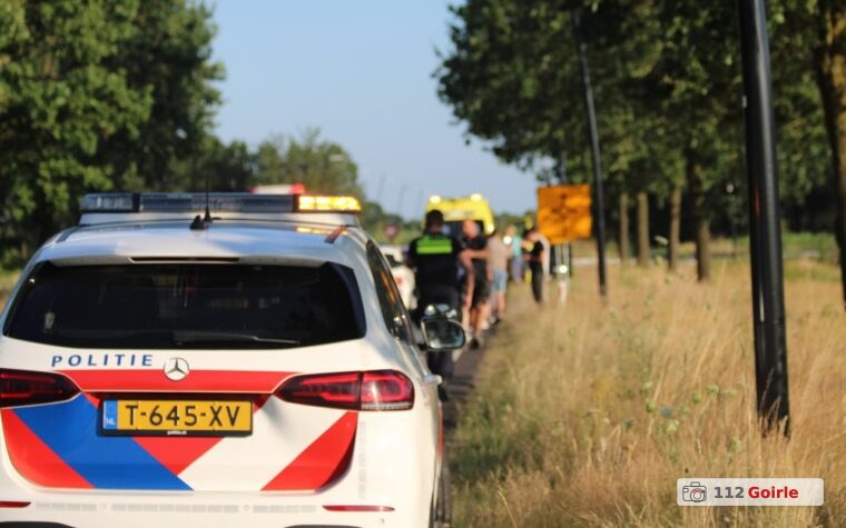 Flinke kettingbotsing met vijf voertuigen op Turnhoutsebaan in Goirle – foto 112 Goirle
