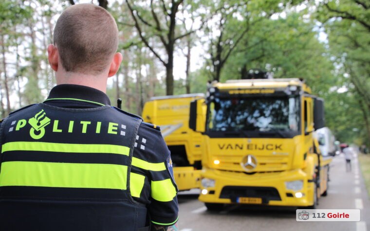 Drie voertuigen betrokken bij ongeval op Turnhoutsebaan richting België – foto 112 Goirle
