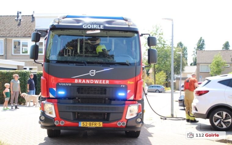 Brand in container in bijgebouw snel onder controle in Goirle – foto 112 Goirle