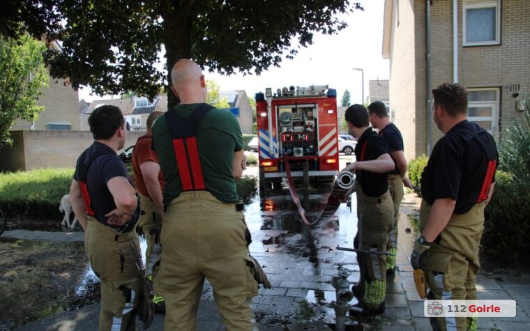 Brand in container in bijgebouw snel onder controle in Goirle – foto 112 Goirle