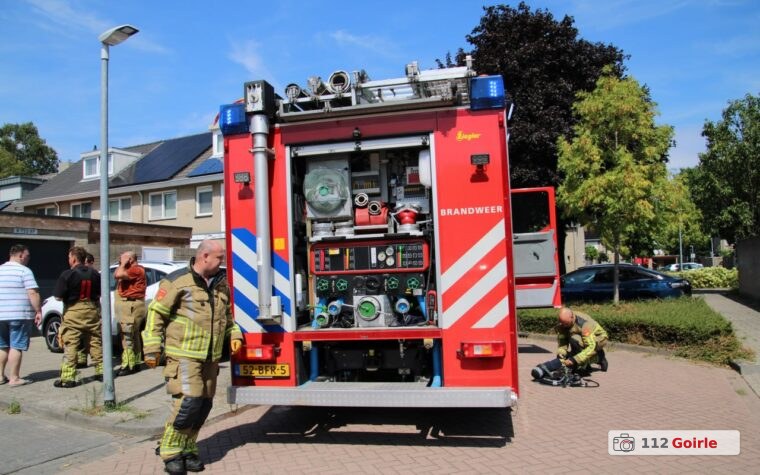 Brand in container in bijgebouw snel onder controle in Goirle – foto 112 Goirle