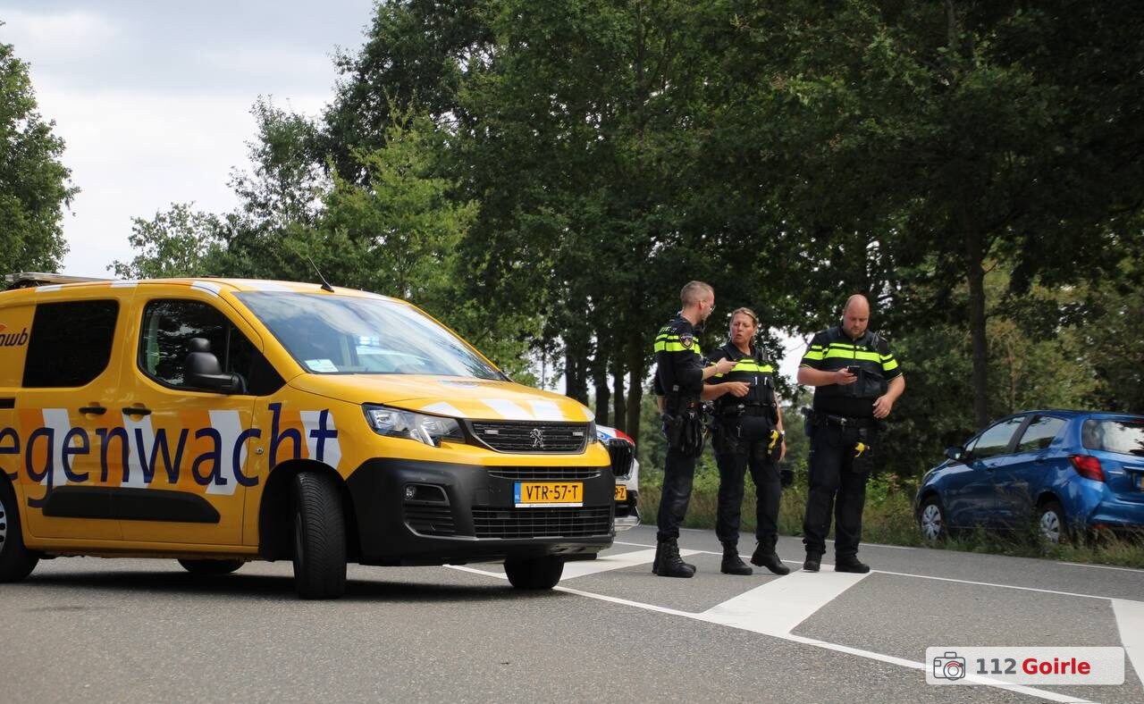 Motorrijdster gewond na botsing met auto in Riel – foto 112 Goirle