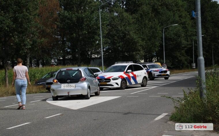 Motorrijdster gewond na botsing met auto in Riel – foto 112 Goirle
