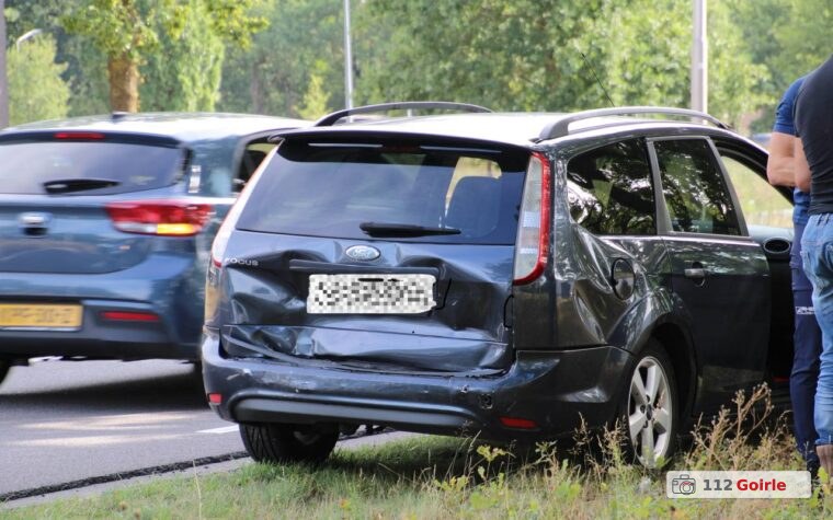 E-Call-melding leidt hulpdiensten naar ongeval op Turnhoutsebaan in Goirle – foto 112 Goirle