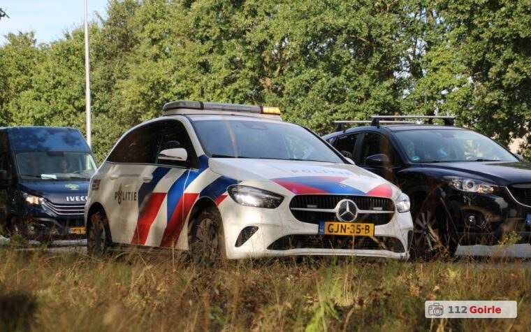 E-Call-melding leidt hulpdiensten naar ongeval op Turnhoutsebaan in Goirle – foto 112 Goirle