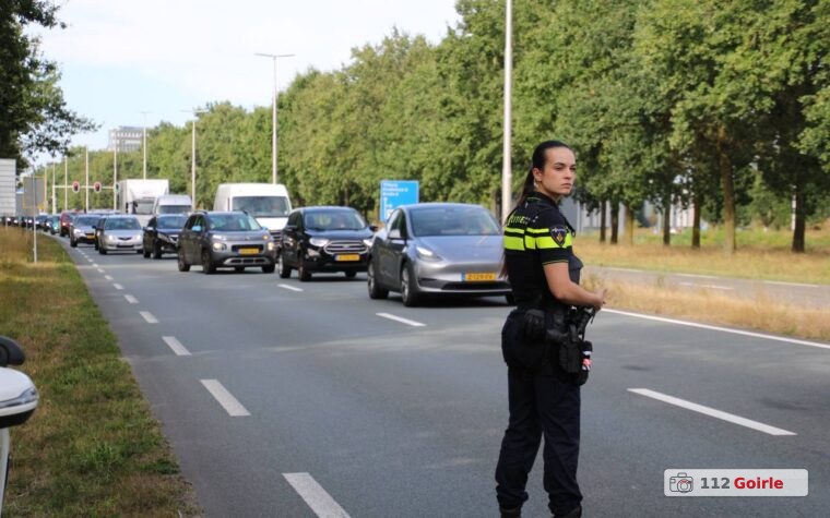 E-Call-melding leidt hulpdiensten naar ongeval op Turnhoutsebaan in Goirle – foto 112 Goirle
