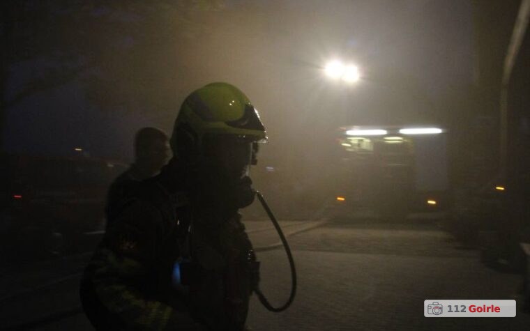 Brandoefening bij Zorgboerderij Willemshoeve in Riel – foto 112 Goirle