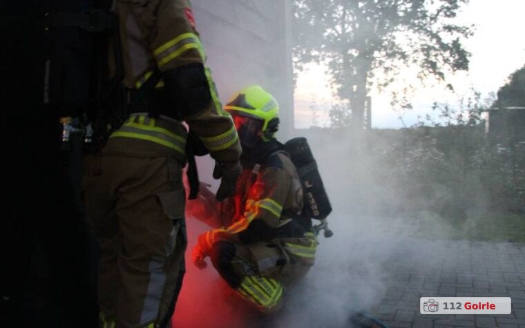 Brandoefening bij Zorgboerderij Willemshoeve in Riel – foto 112 Goirle