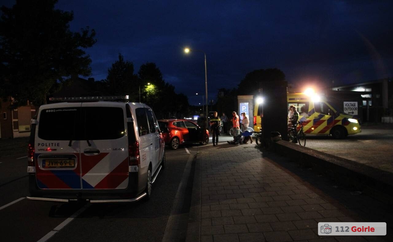 Fatbiker gewond na aanrijding met auto bij De Voltage in Tilburg – foto 112 Goirle