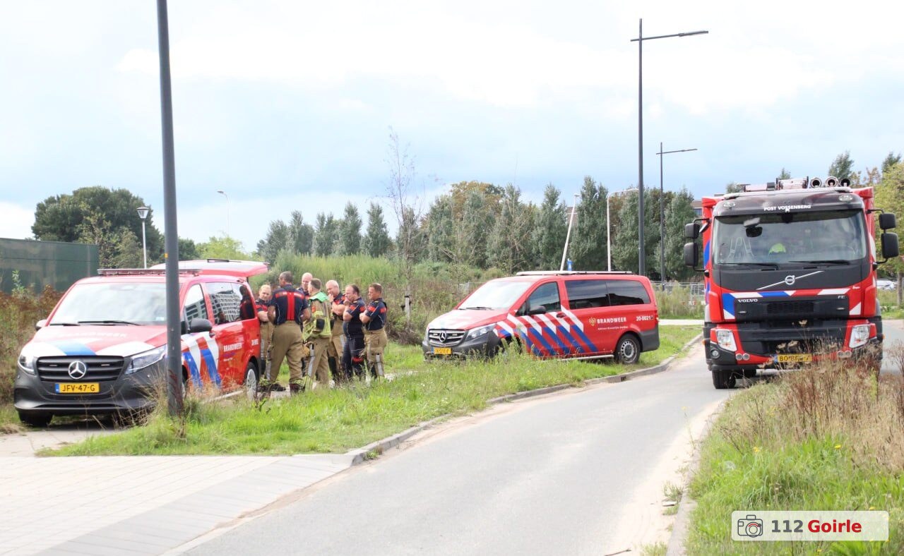 Specialistische brandweereenheden verzamelen in Tilburg voor inzet bij gaswolk in Asten – foto 112 Goirle