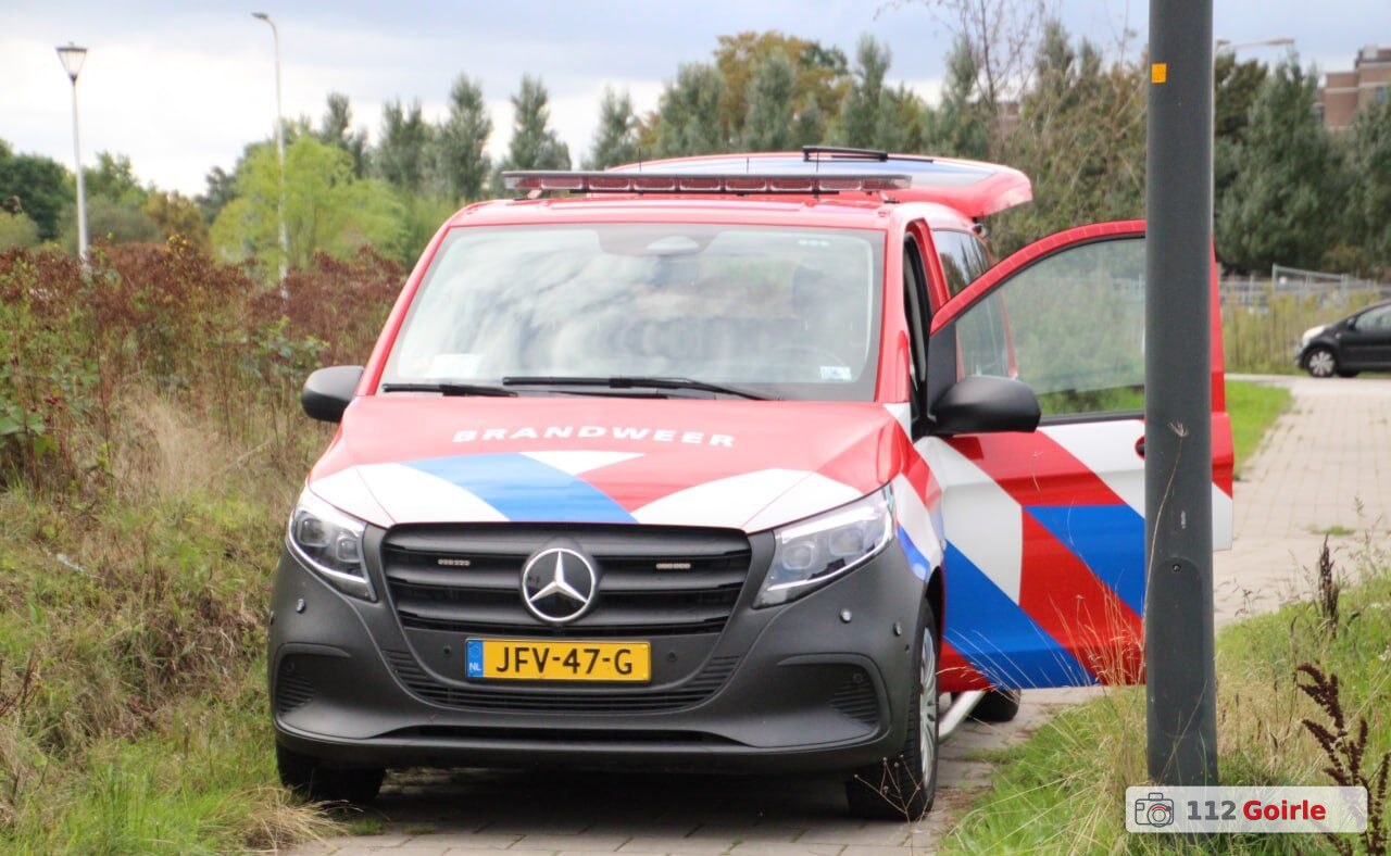 Specialistische brandweereenheden verzamelen in Tilburg voor inzet bij gaswolk in Asten – foto 112 Goirle