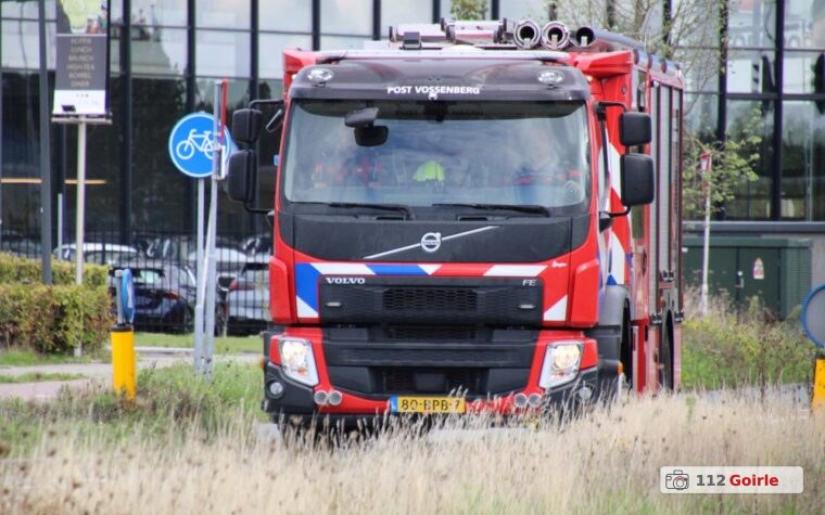 Specialistische brandweereenheden verzamelen in Tilburg voor inzet bij gaswolk in Asten – foto 112 Goirle