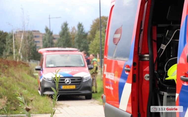 Specialistische brandweereenheden verzamelen in Tilburg voor inzet bij gaswolk in Asten – foto 112 Goirle