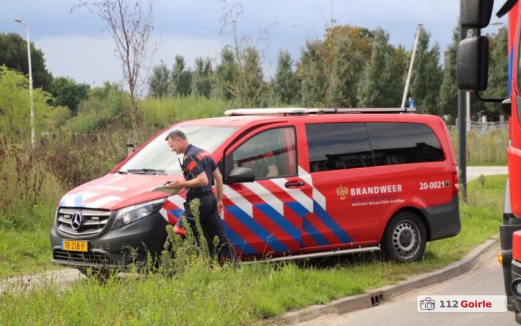 Specialistische brandweereenheden verzamelen in Tilburg voor inzet bij gaswolk in Asten – foto 112 Goirle