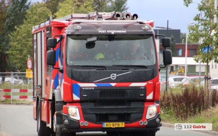Specialistische brandweereenheden verzamelen in Tilburg voor inzet bij gaswolk in Asten – foto 112 Goirle