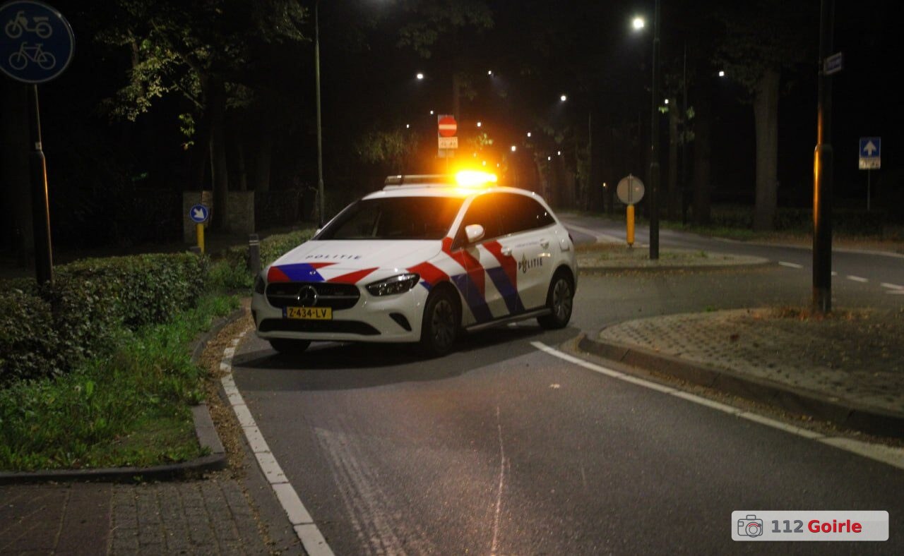 Motorrijder vlucht na eenzijdig ongeval op Tilburgseweg in Goirle – foto 112 Goirle